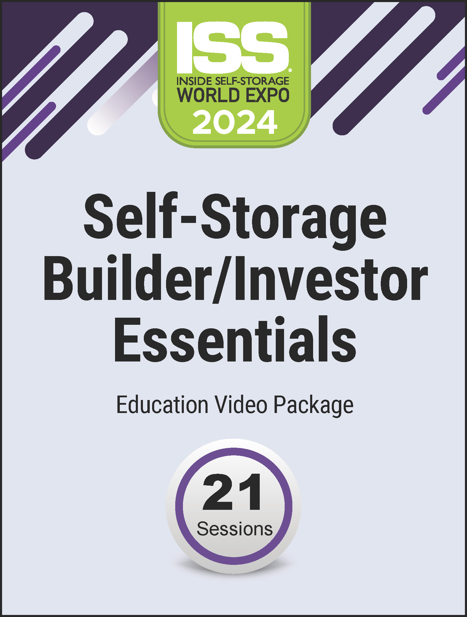 Self-Storage Builder/Investor Essentials 2024 Education Video Package